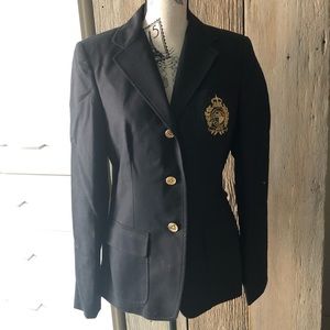 Ralph Lauren emblem blazer